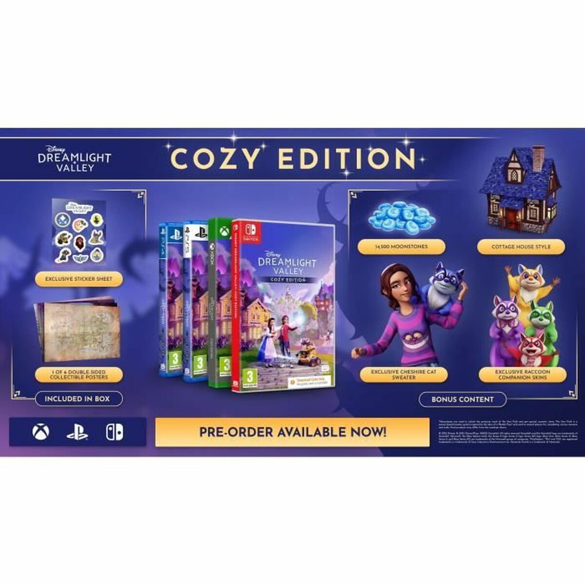 Videospill for Switch Disney Dreamlight Valley - Cozy Edition (FR) Last ned kode